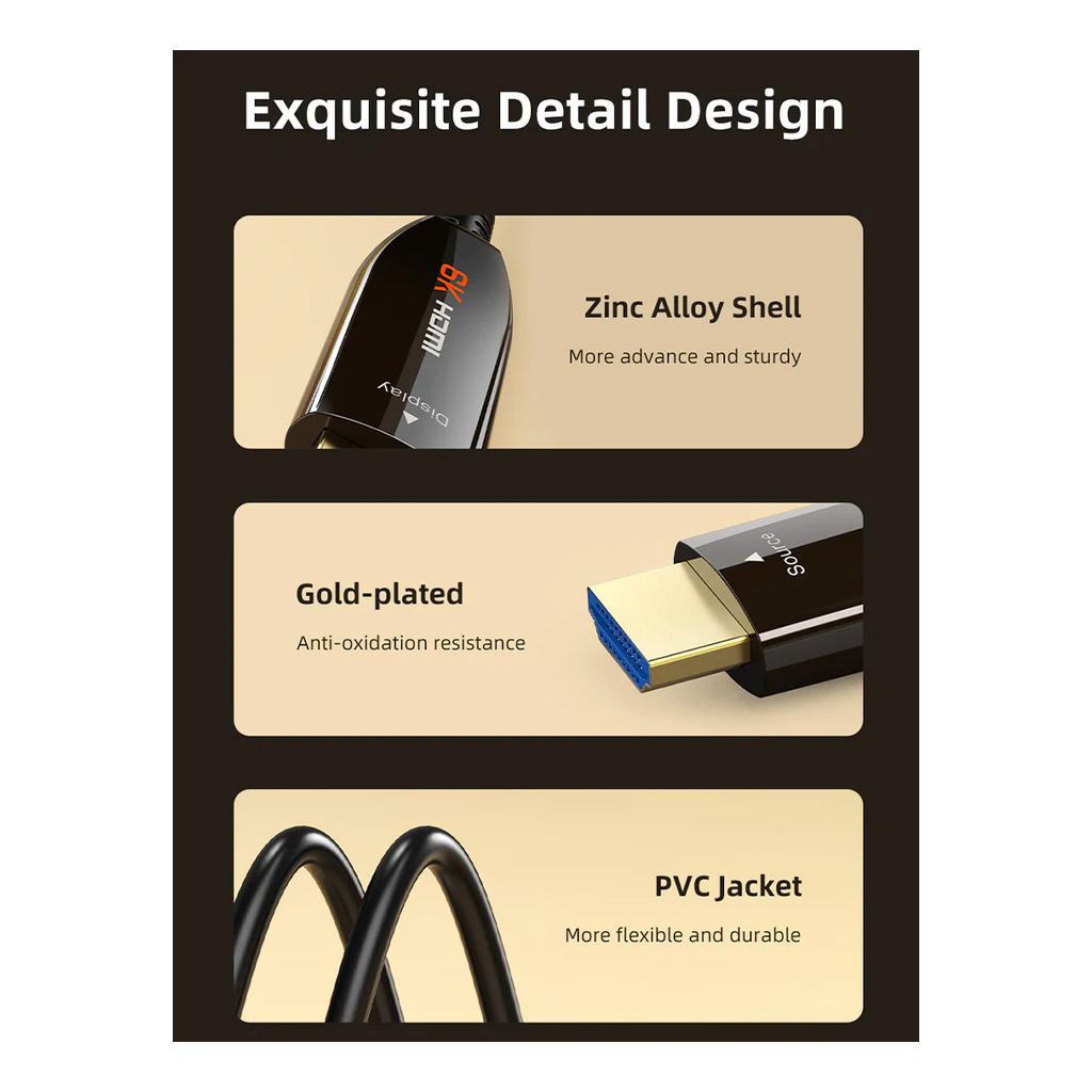 Кабель HDMI M to HDMI M 10.0m V2.1 Cabletime (CA914029) фото