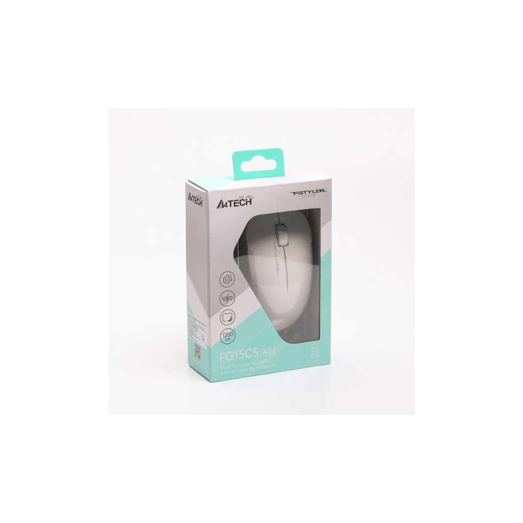 Мышь A4Tech FG15CS Air2 Wireless White (4711421001243) фото12