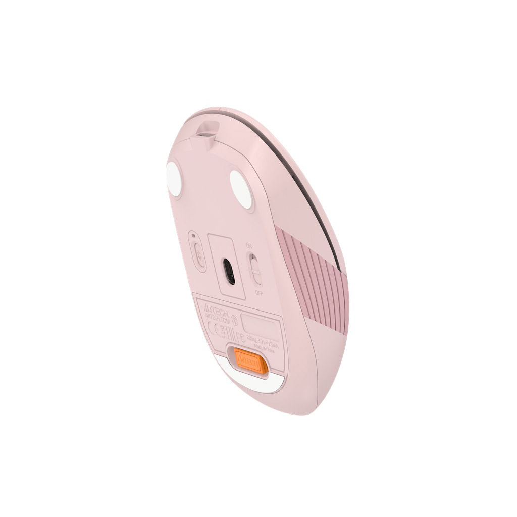 Мышь A4Tech FB10C Wireless/Bluetooth Pink (4711421967457) фото9