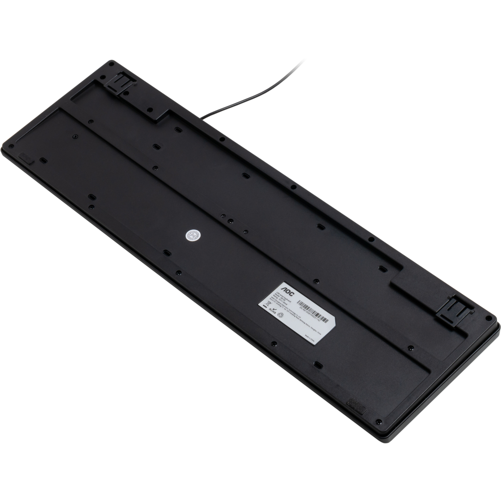 Клавіатура AOC KB100B USB UA Black (KB100B/97) фото
