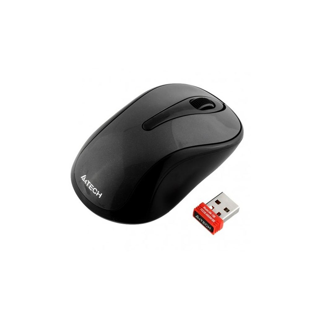 Мишка A4Tech G3-280N Glossy grey (4711421874007) фото3