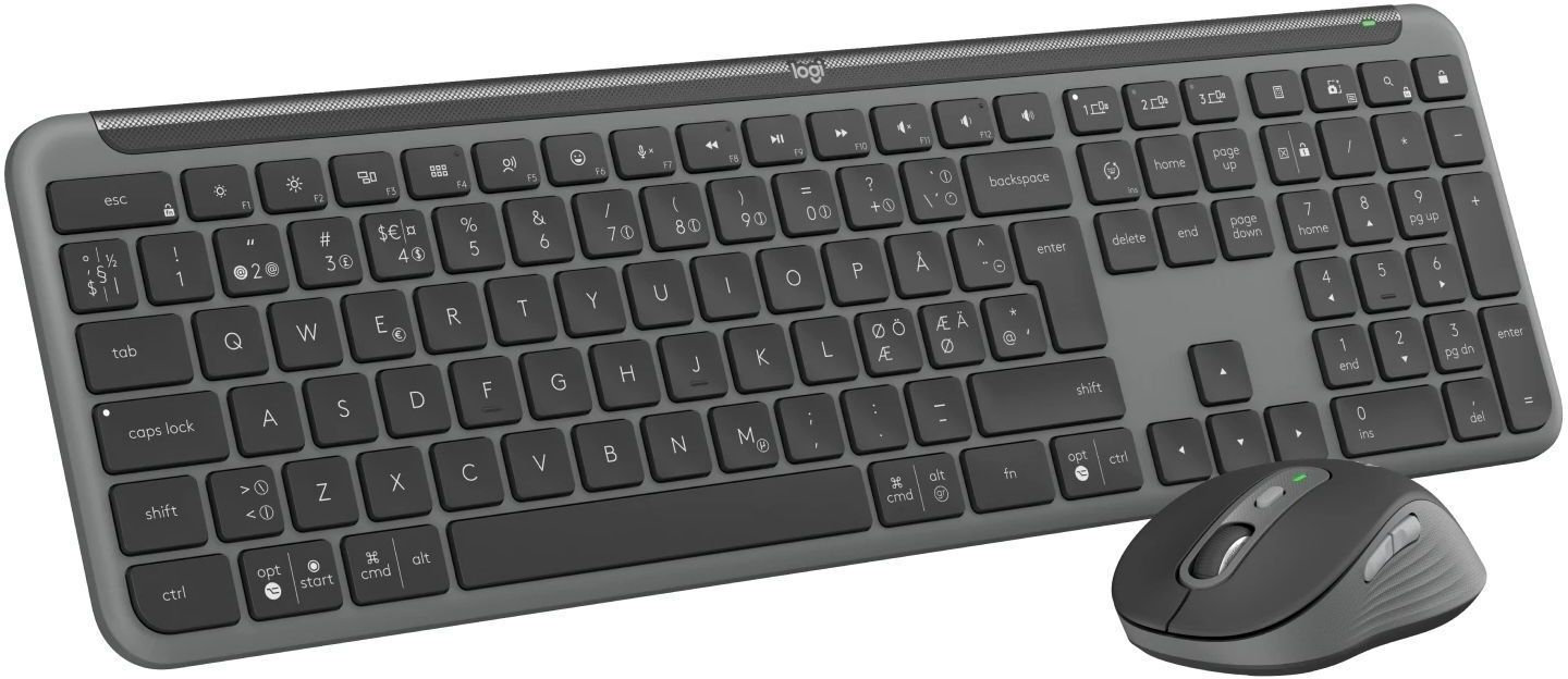 Комплект Logitech Signature Slim MK950 for Business Wireless/Bluetooth UA Graphite (920-012508) фото3