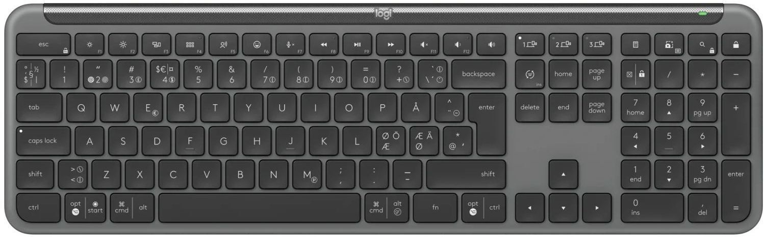 Комплект Logitech Signature Slim MK950 for Business Wireless/Bluetooth UA Graphite (920-012508) фото4