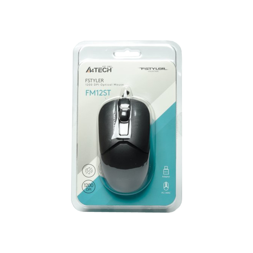 Мишка A4Tech FM12ST USB Black (4711421990271) фото10