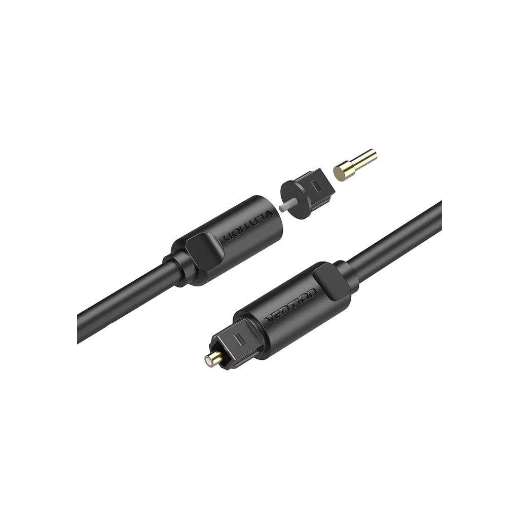 Кабель мультимедійний Optical Toslink 3.0m black Vention (BAEBI) фото