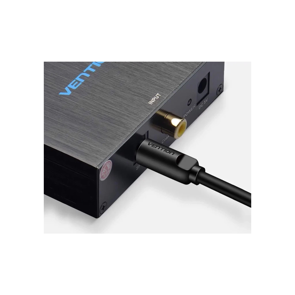 Кабель мультимедійний Optical Toslink 3.0m black Vention (BAEBI) фото