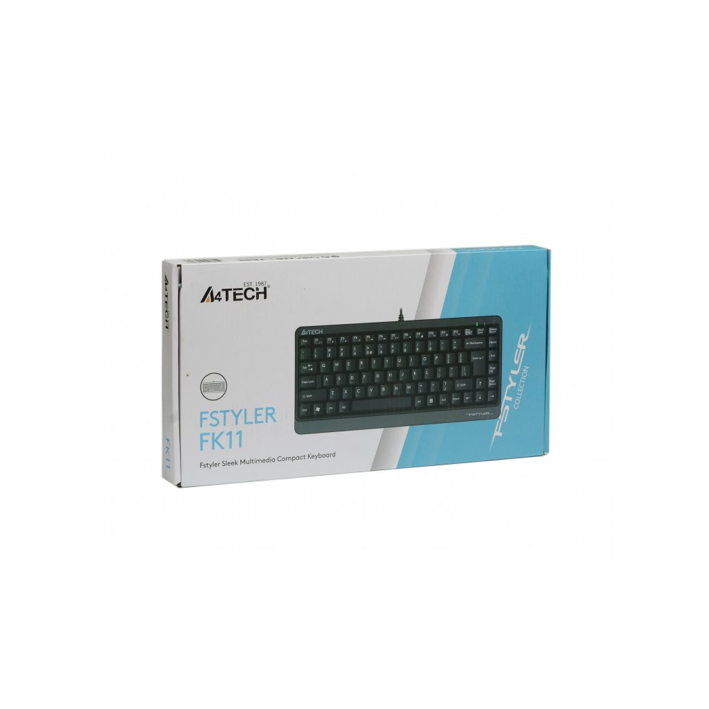 Клавіатура A4Tech FK11 Fstyler Compact Size USB Grey (4711421953313) фото7