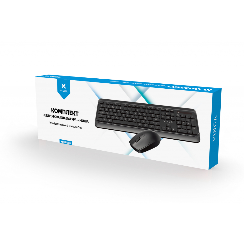 Комплект Vinga KBSW-110 Black фото