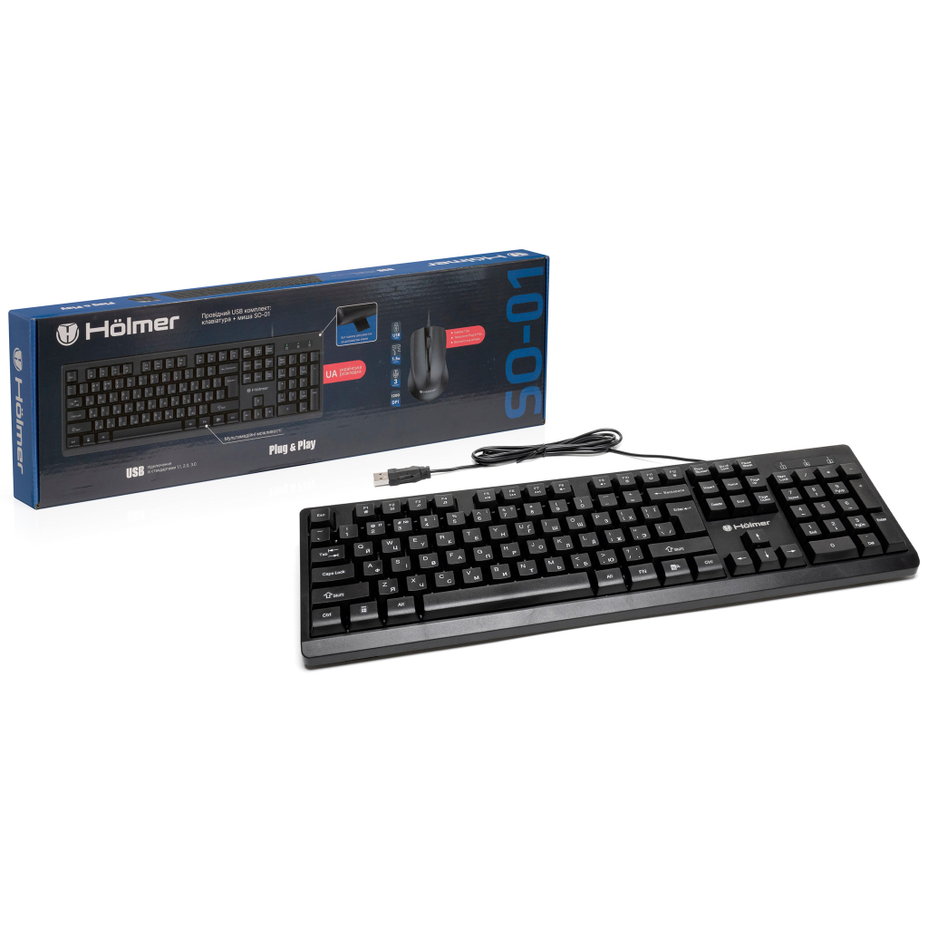 Комплект Hölmer SO-01 USB UA Black (SO-01) фото11