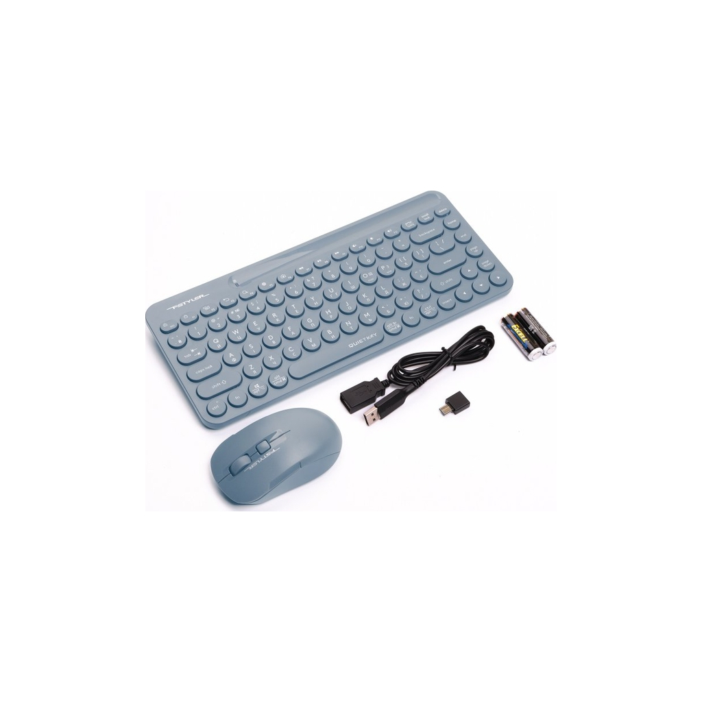 Комплект A4Tech FG3200 Air2 Wireless Blue (4711421997201) фото