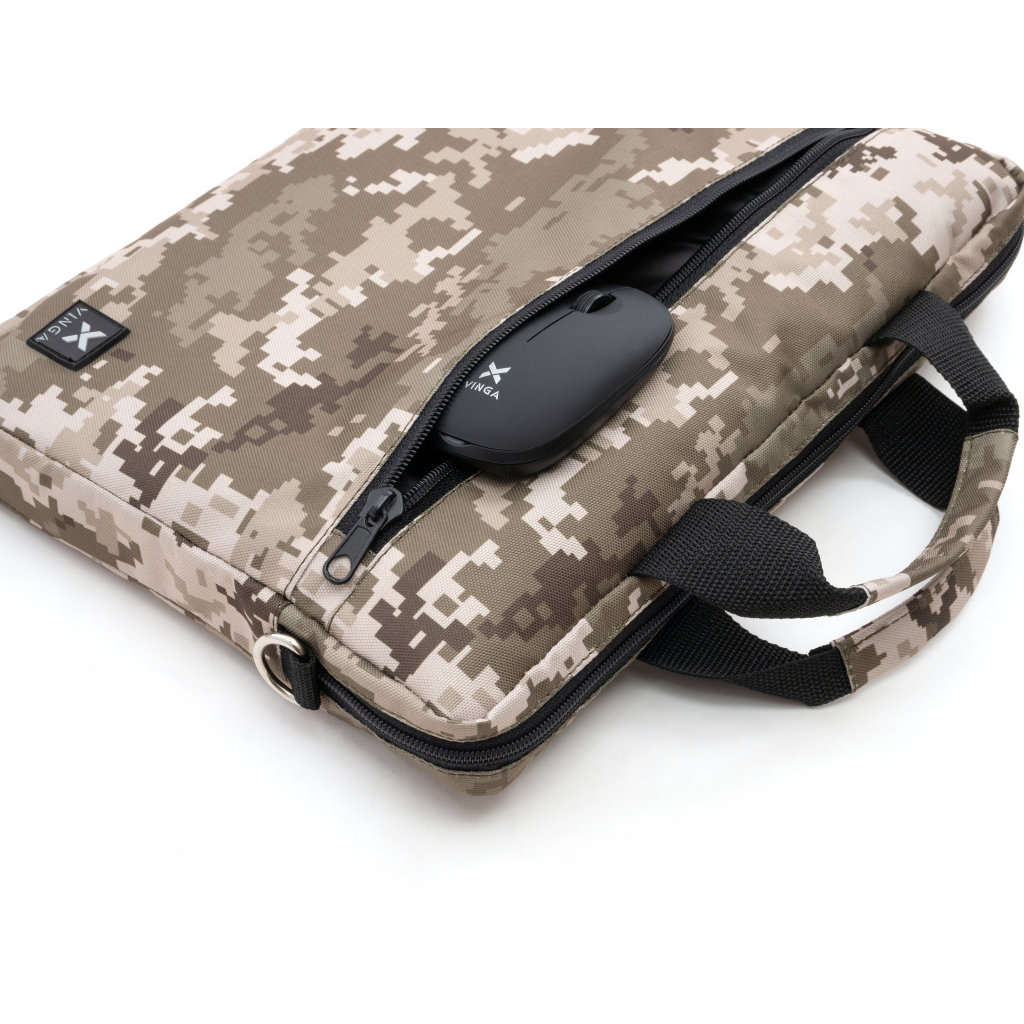 Сумка для ноутбука Vinga 15.6" NB1101 pixel (NB1101PX) фото5