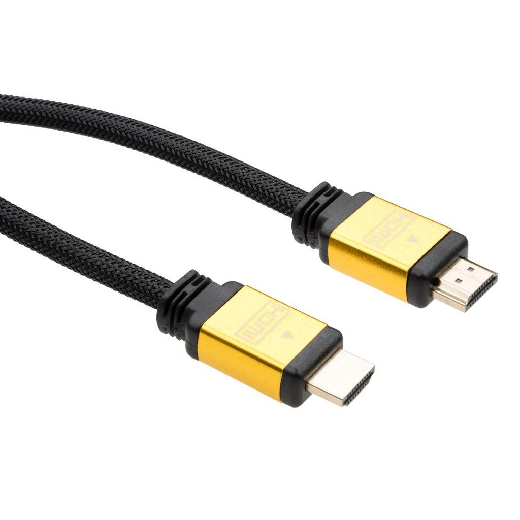 Кабель HDMI M to HDMI M 5.0m V2.0 Vinga (VCPDCHDMI2VMM5BK) фото