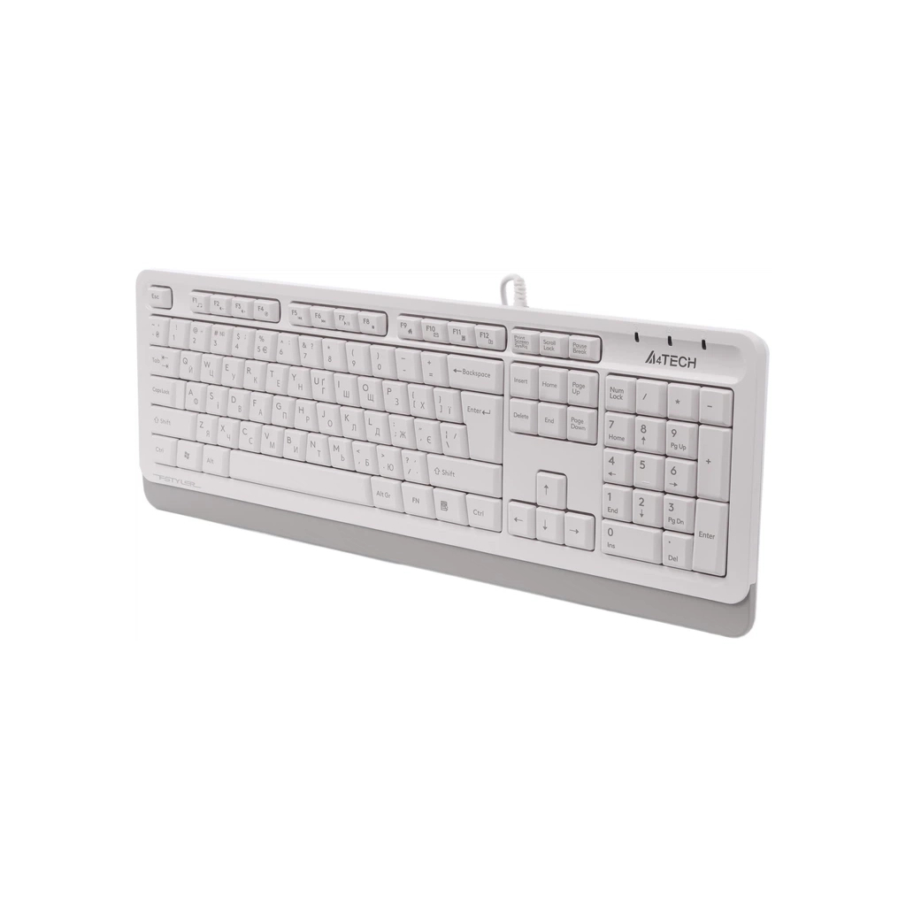Клавиатура A4Tech FKS10 USB White (4711421963534) фото