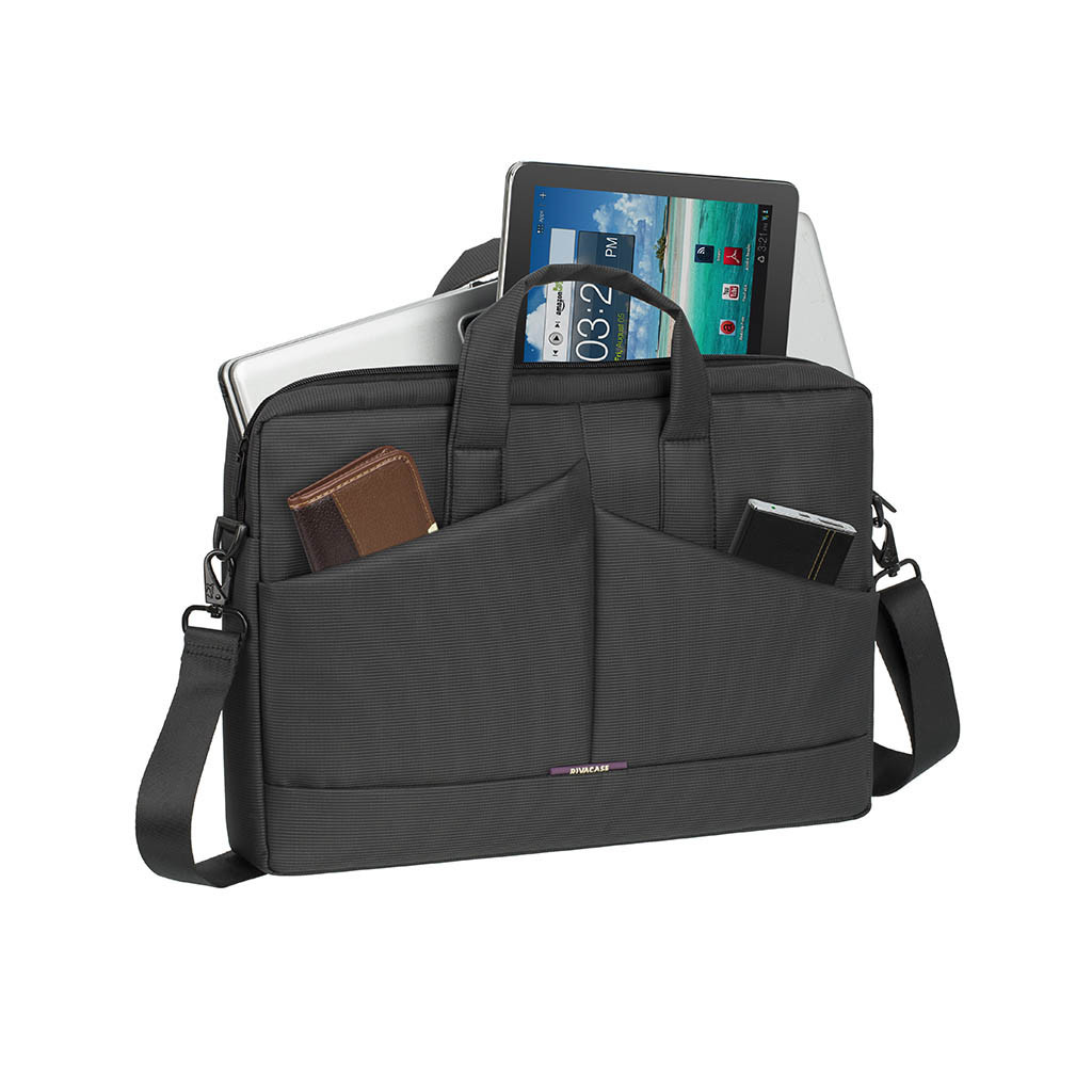 Сумка для ноутбука RivaCase 15.6" 8731 Grey (8731Grey) фото4