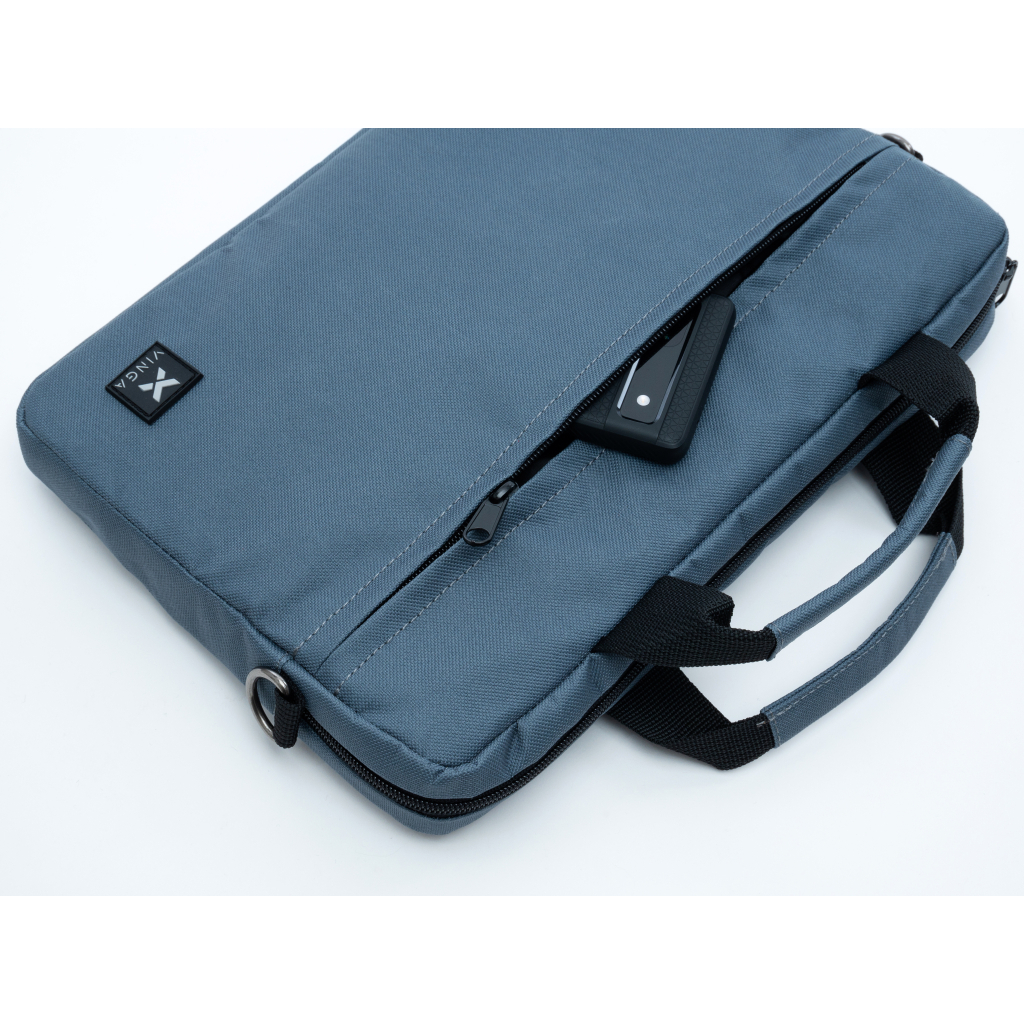 Сумка для ноутбука Vinga 14" NB1402 gray (NB1402GR) фото6