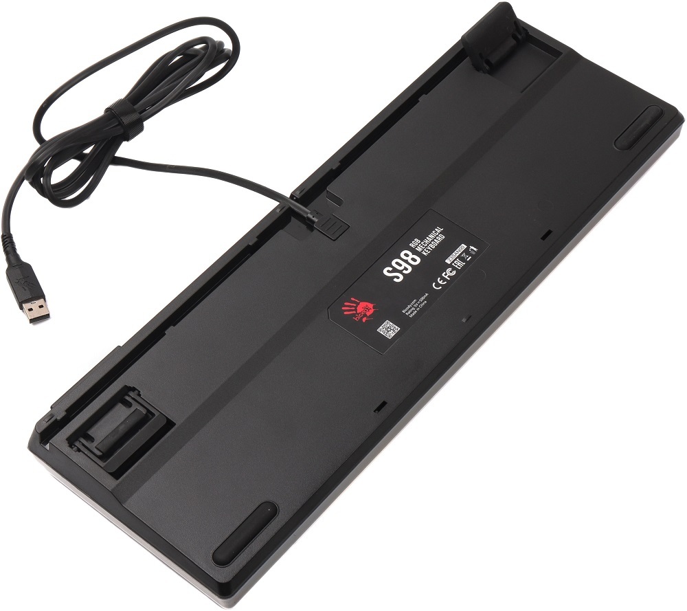 Игровая клавиатура A4Tech Bloody S98 RGB BLMS Red Switch USB Sports Red (4711421000390) фото