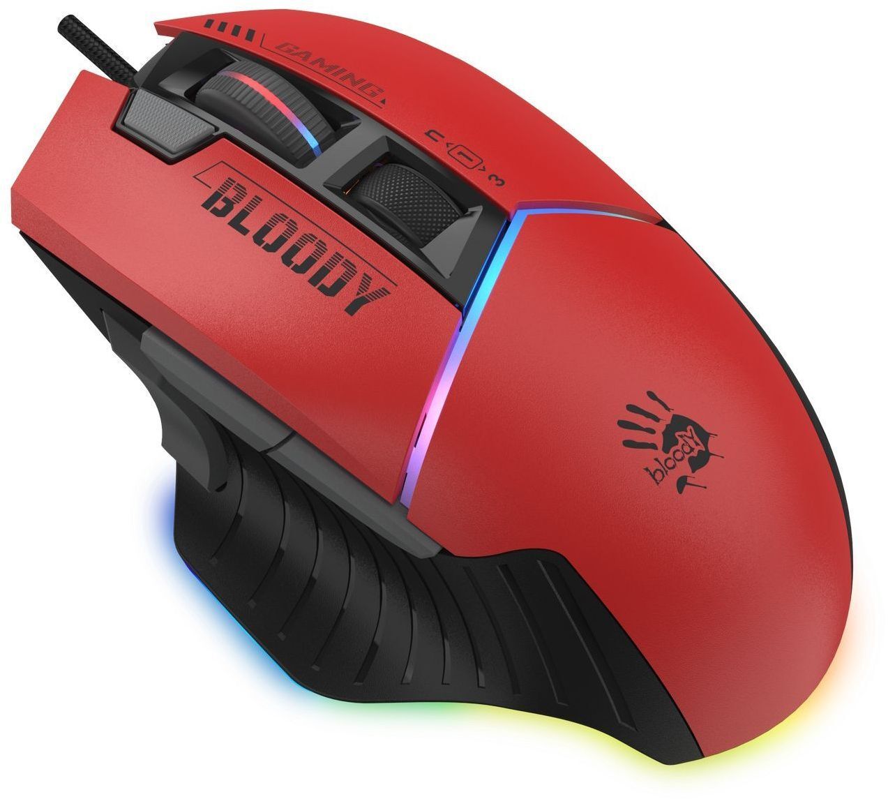 Игровая мышь A4Tech Bloody W95 Max RGB Activated USB Sports Red (4711421985581) фото3