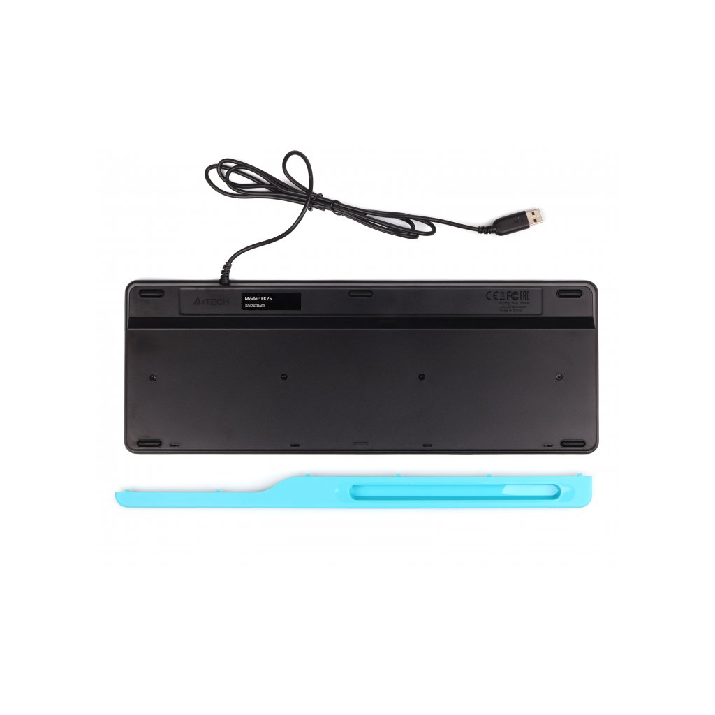 Клавиатура A4Tech FK25 USB Black (4711421959964) фото