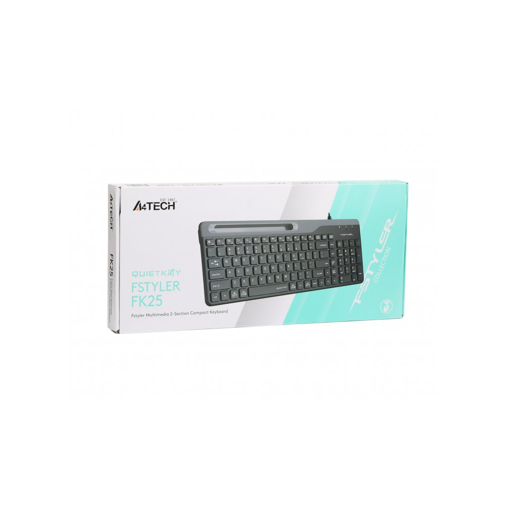 Клавиатура A4Tech FK25 USB Black (4711421959964) фото