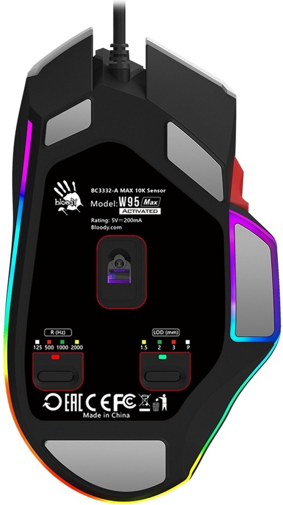 Игровая мышь A4Tech Bloody W95 Max Naraka (4711421982153) фото