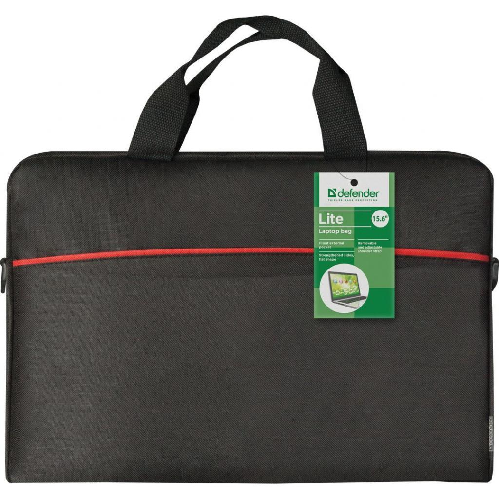 Сумка для ноутбука Defender 15,6" Lite black (26083) фото