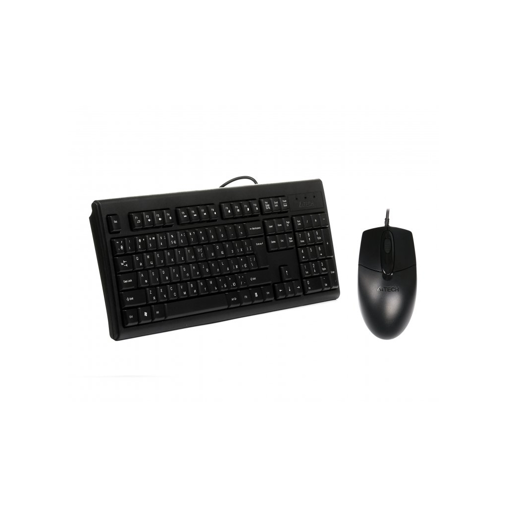 Комплект A4Tech KR-8372 USB Black (4711421859301) фото