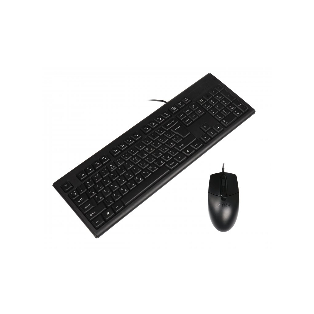 Комплект A4Tech KR-8372 USB Black (4711421859301) фото