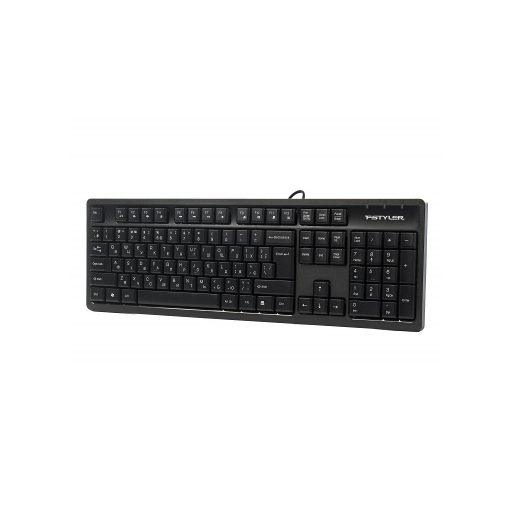 Клавиатура A4Tech FK12 USB UA Black (4711421003148) фото3