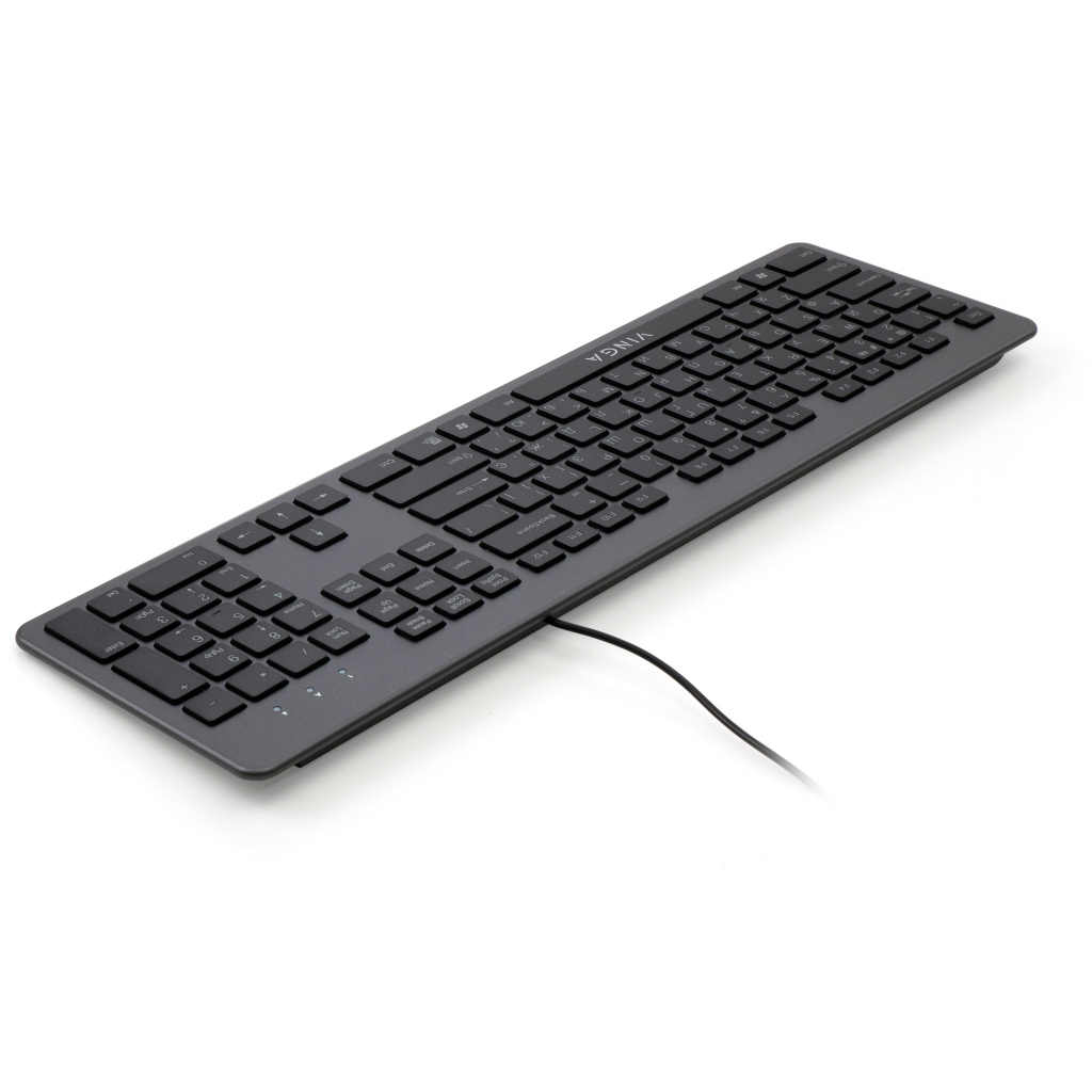 Клавиатура Vinga KB735 black-grey фото3