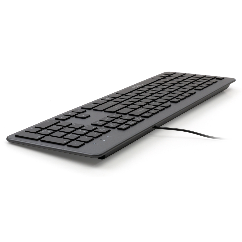 Клавиатура Vinga KB735 black-grey фото5
