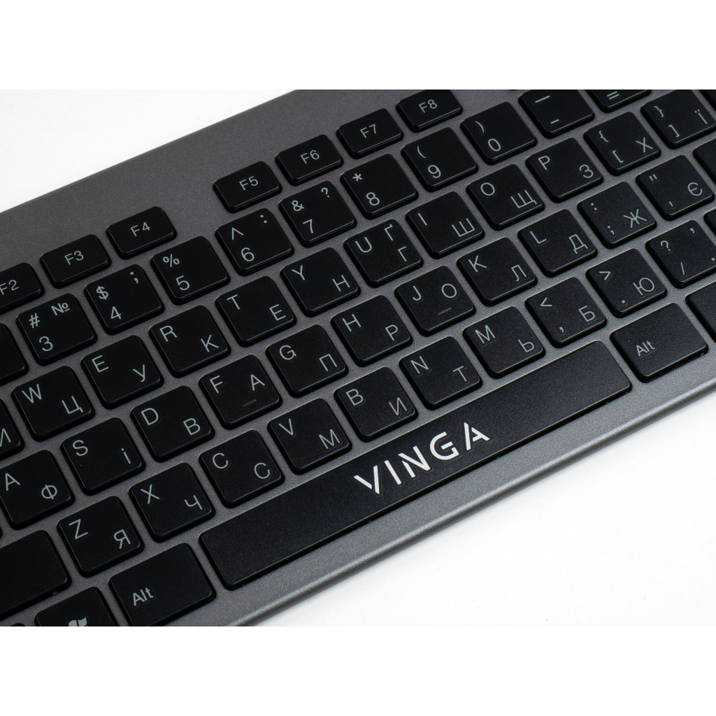 Клавиатура Vinga KB735 black-grey фото8