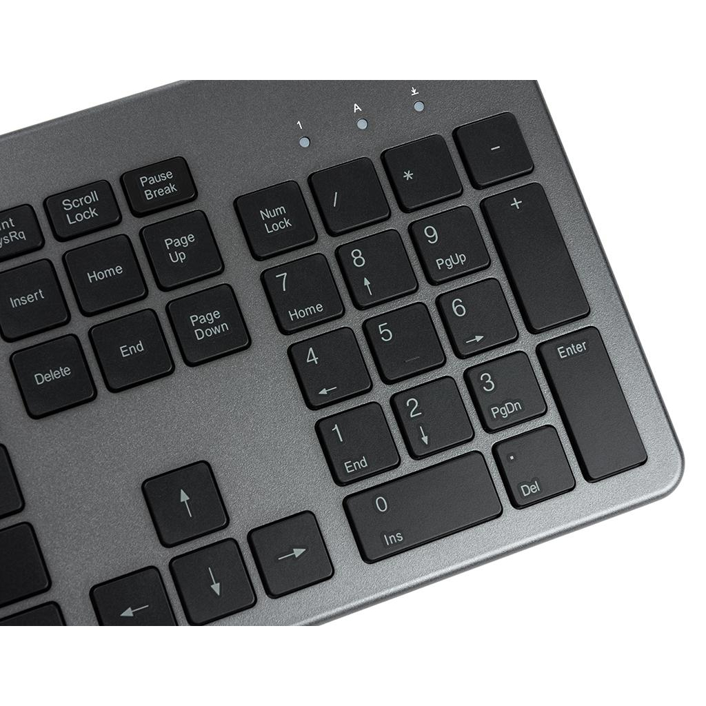 Клавиатура Vinga KB735 black-grey фото9