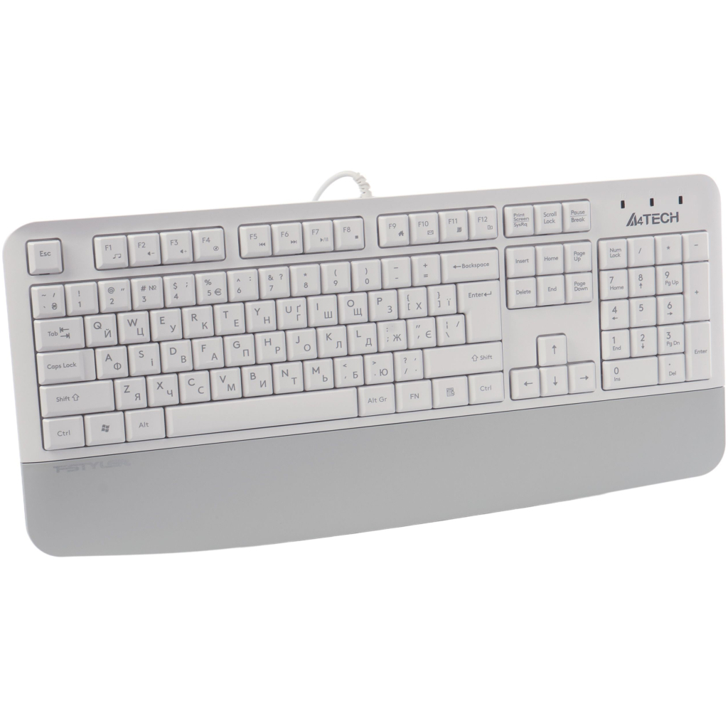 Клавиатура A4Tech FK20 USB UA White (4711421003216) фото2