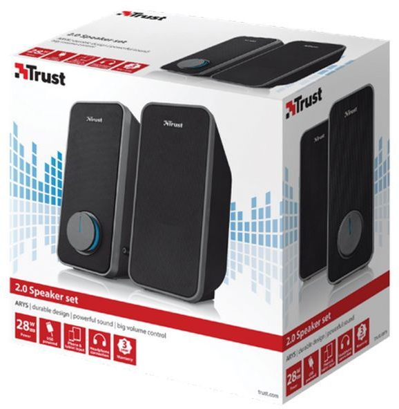 Акустична система Trust Arys 2.0 speaker set USB (20179) фото5