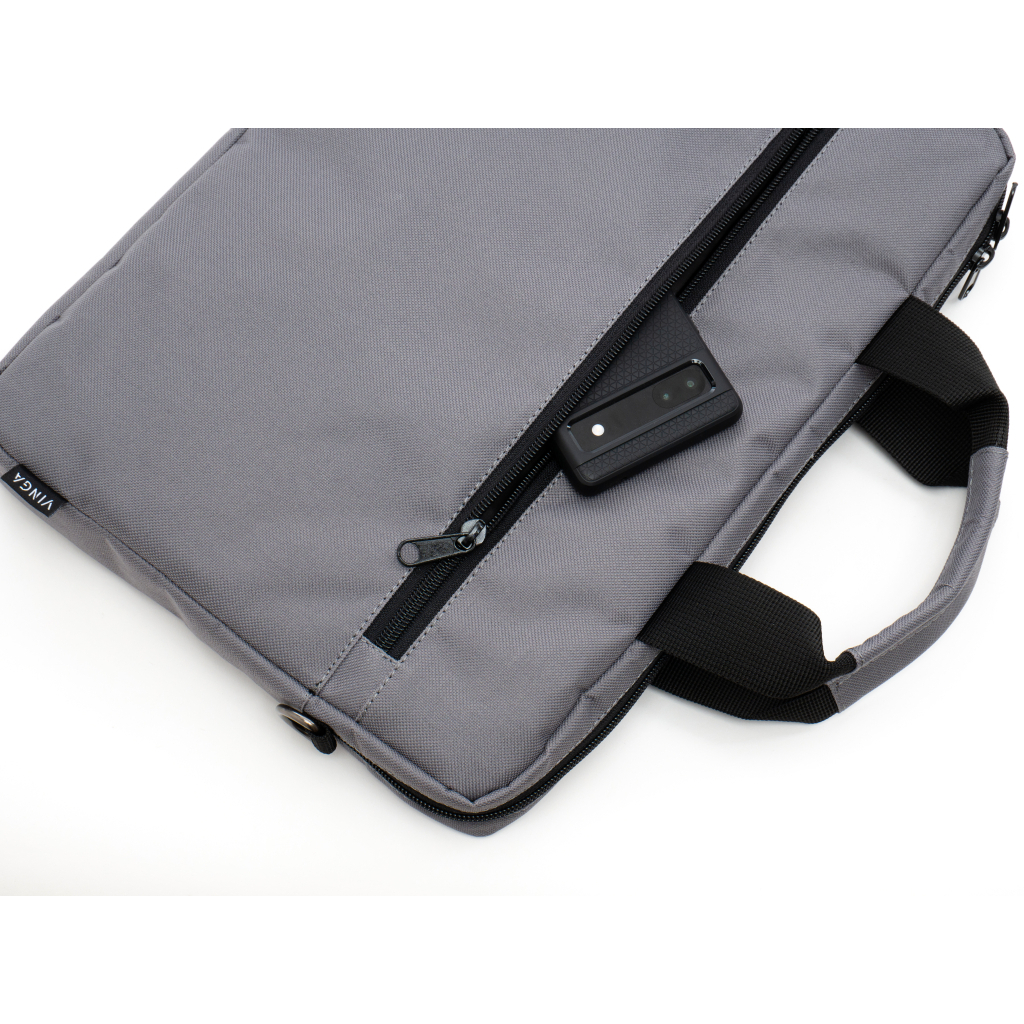 Сумка для ноутбука Vinga 15.6" NB1101 gray (NB1101GR) фото6