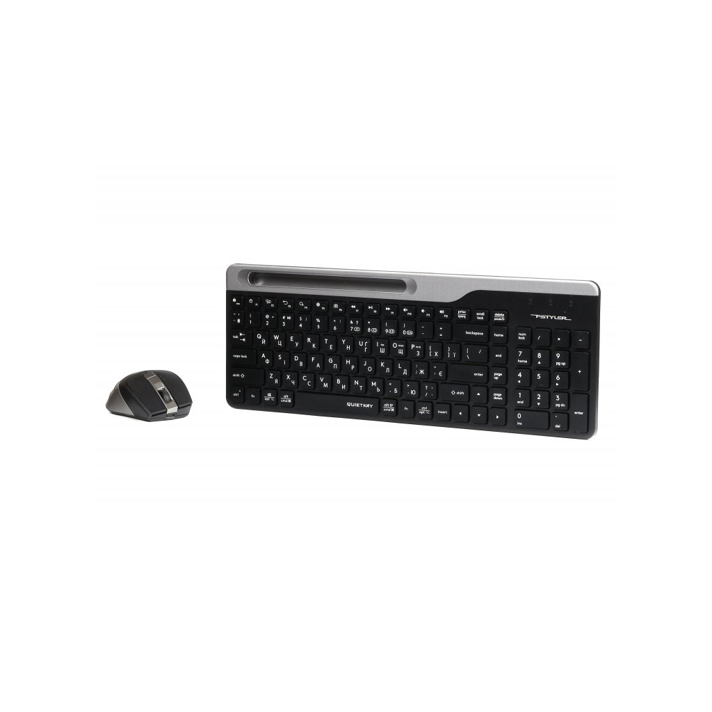 Комплект A4Tech FB2535CS Wireless/Bluetooth Smoky Grey (4711421973120) фото2