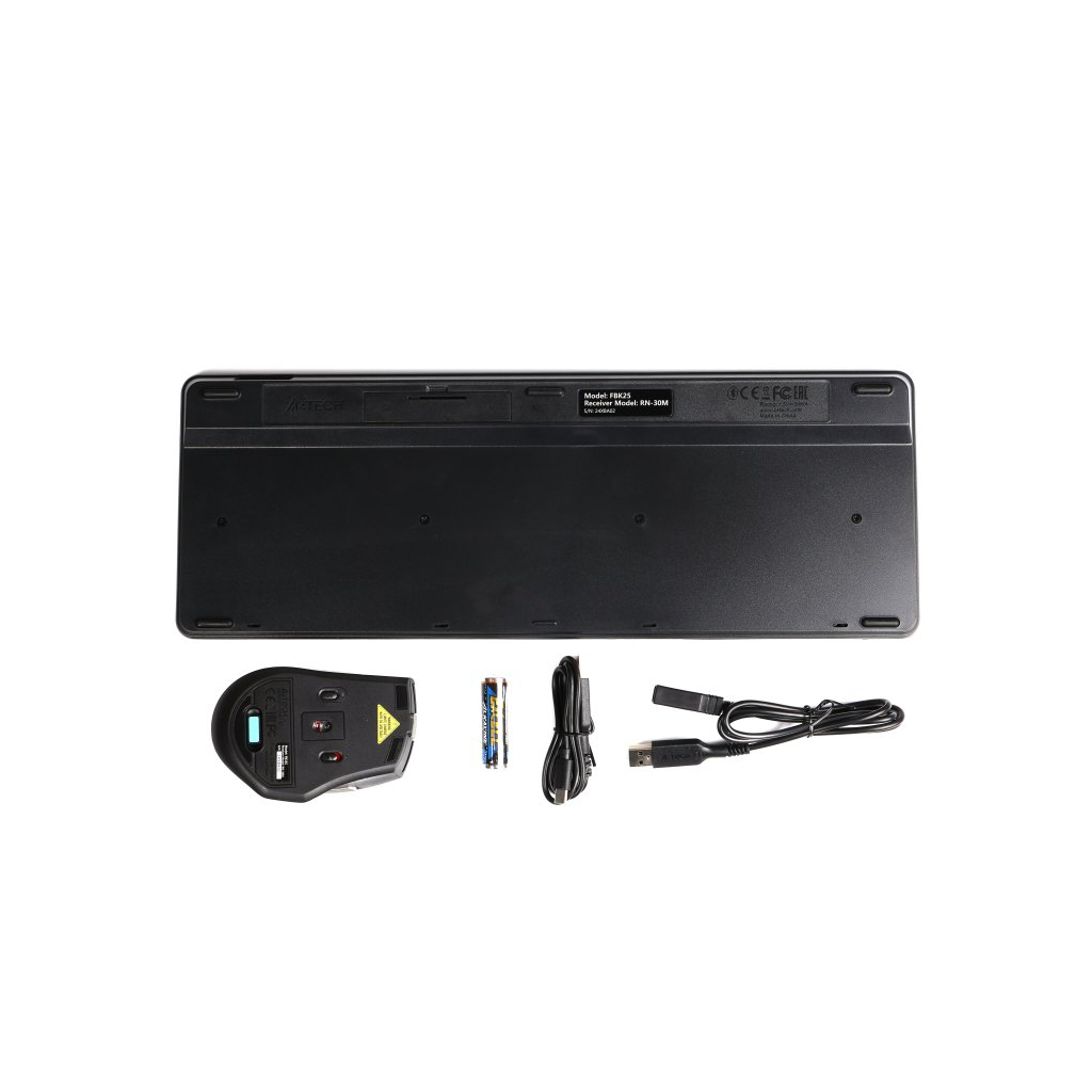 Комплект A4Tech FB2535CS Wireless/Bluetooth Smoky Grey (4711421973120) фото7