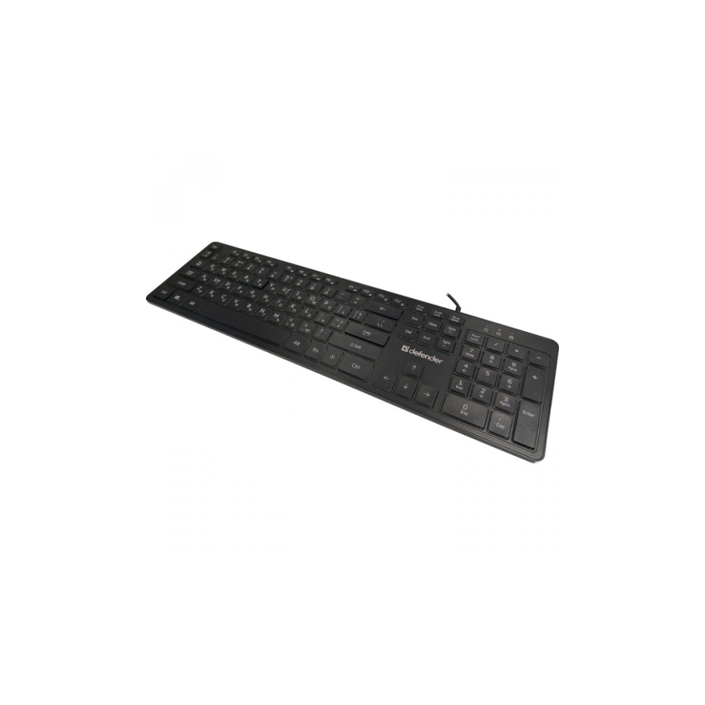 Клавиатура Defender Balance LQ LED USB UA Black (450790) фото2