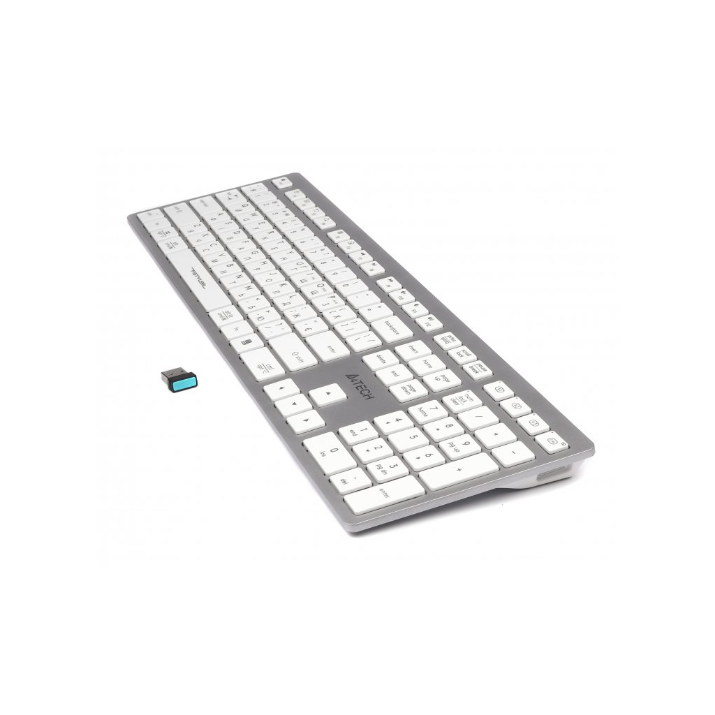 Клавіатура A4Tech FBX50C USB/Bluetooth White (4711421972772) фото5