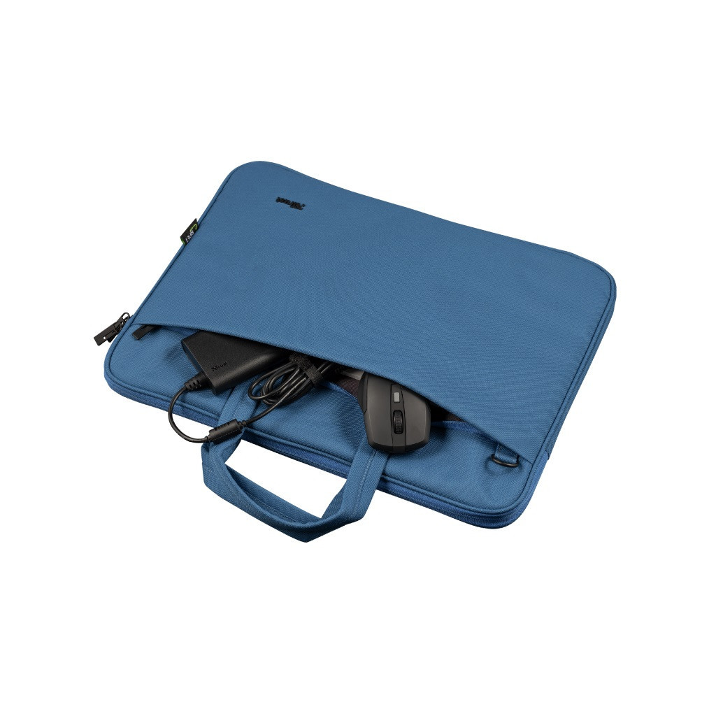 Сумка для ноутбука Trust 16" BOLOGNA ECO BLUE (24448) фото4