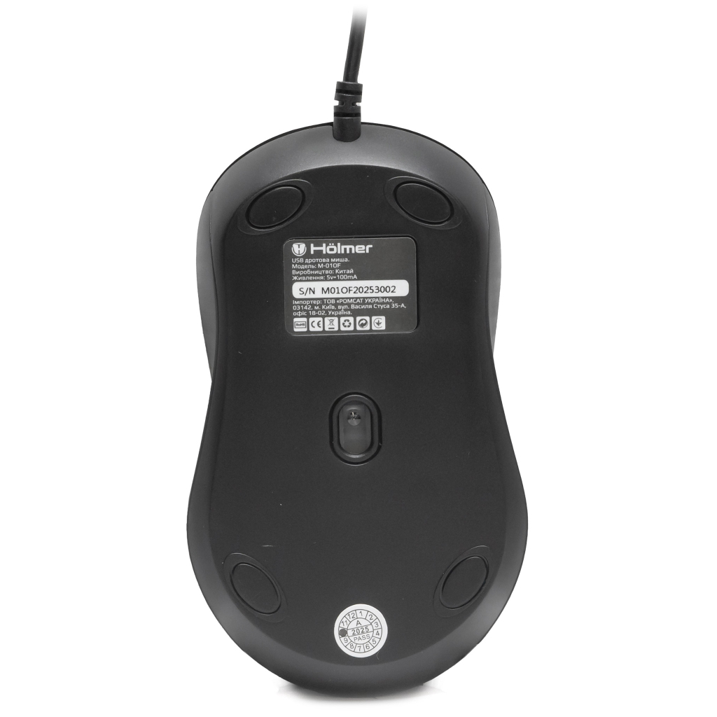Мышь Hölmer M-01OF USB Black (M-01OF) фото10