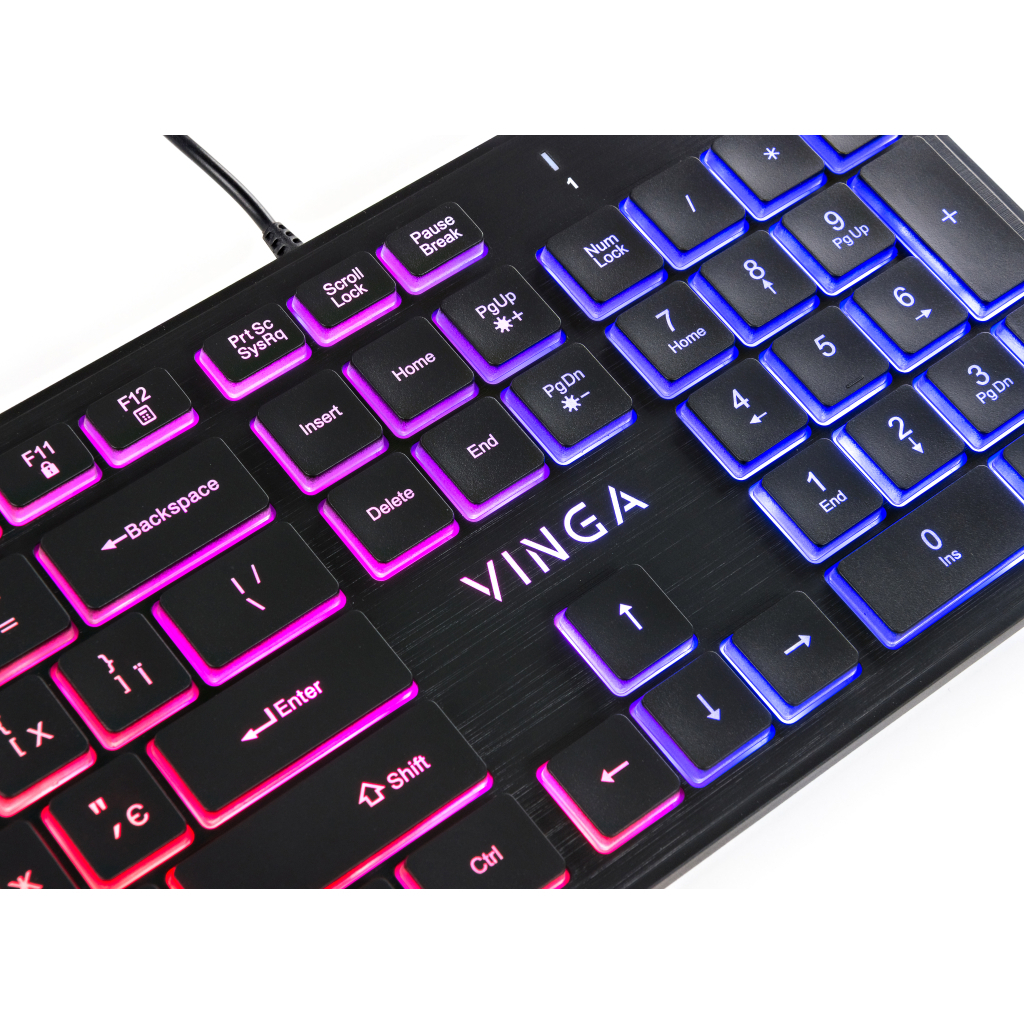 Клавиатура Vinga KB410 black фото6