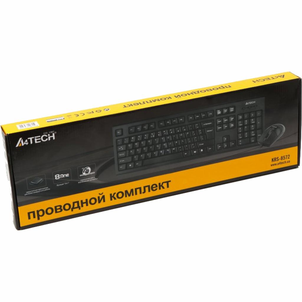Комплект A4Tech KRS-8572 USB Black (4711421853422) фото4