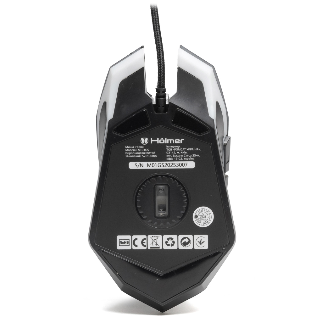 Мышь Hölmer M-01GS USB Black (M-01GS) фото