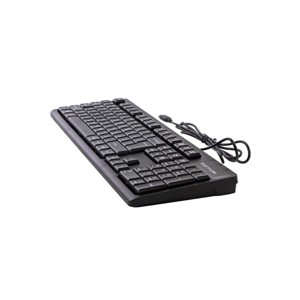 Клавіатура A4Tech FKS12 USB UA Black (4711421003155) фото