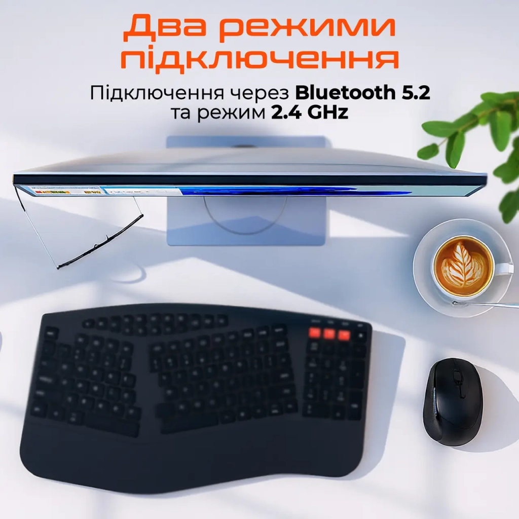 Мышь Meetion BTM008 Wireless/Bluetooth Black (MT-BTM008-A) фото7