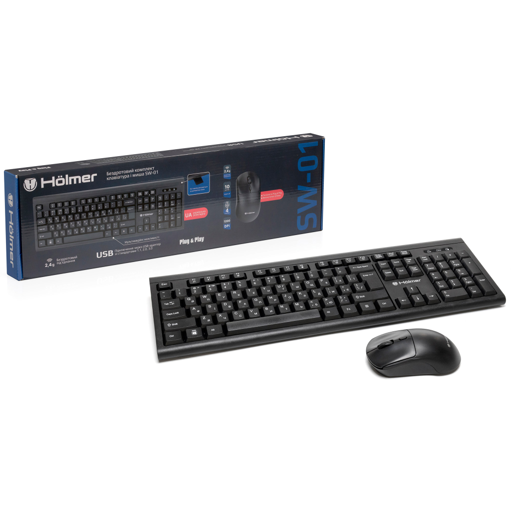 Комплект Hölmer SW-01 Wireless UA Black (SW-01) фото10