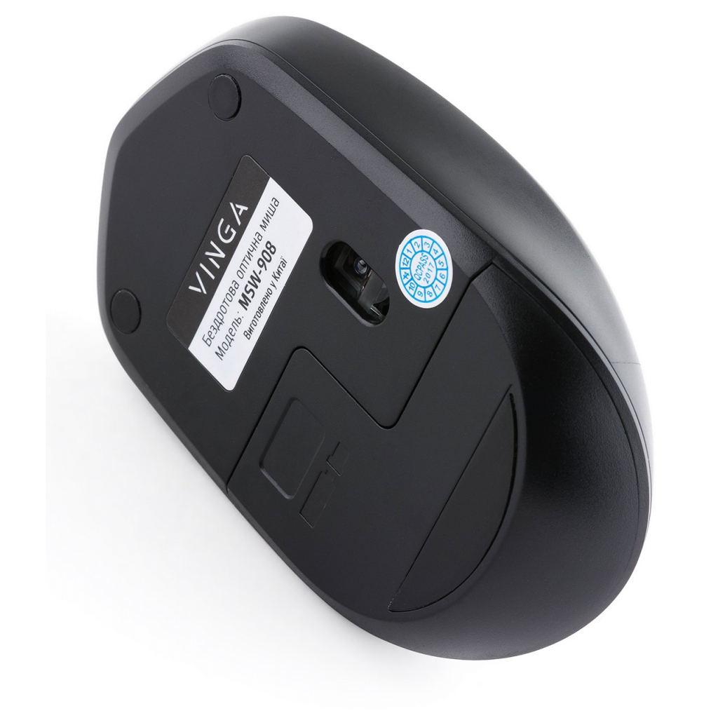 Мишка Vinga MSW-908 Silent Click black фото