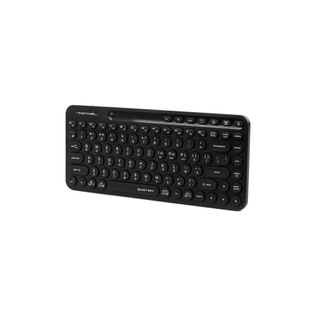 Клавіатура A4Tech FBK36C Wireless/Bluetooth Black (4711421000222) фото2