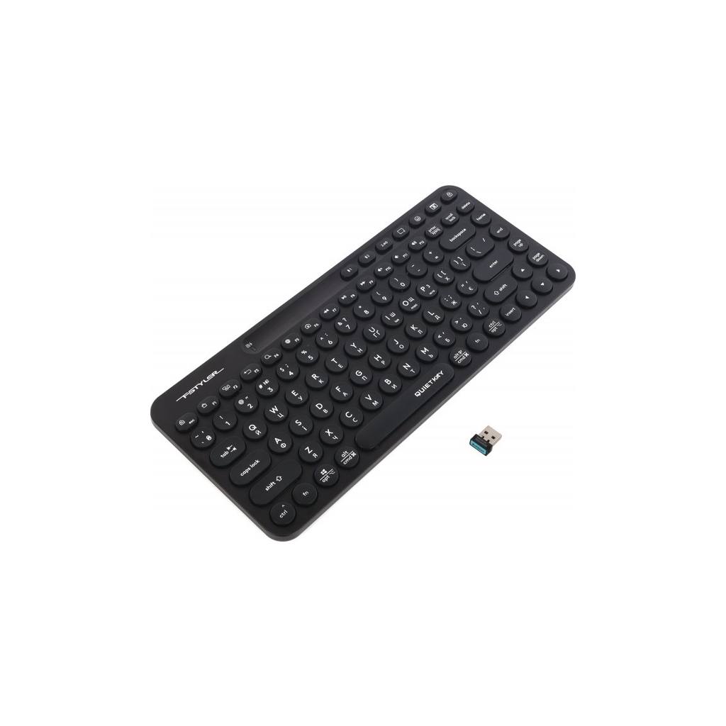Клавіатура A4Tech FBK36C Wireless/Bluetooth Black (4711421000222) фото4